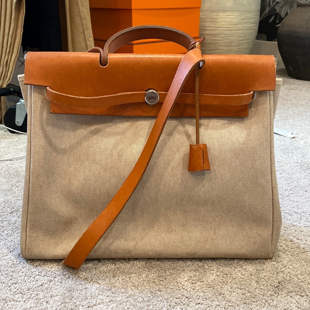 SOLD Authentic Hermes Herbag SOLD